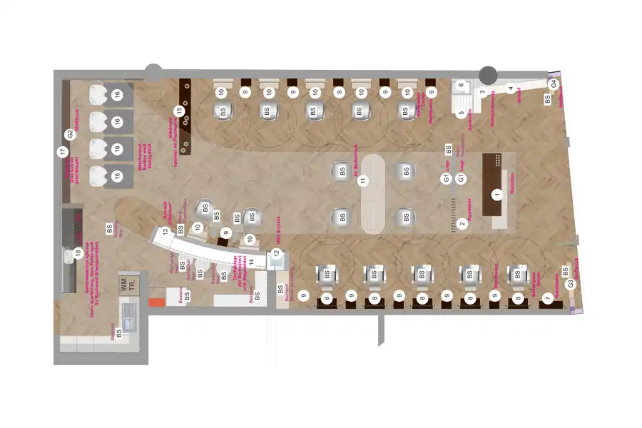 Hairstylist Pierre - Zürich Sihlcity